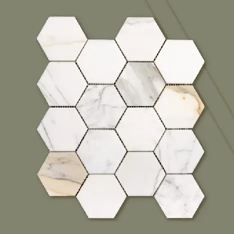 Calacatta tile - Honeycomb